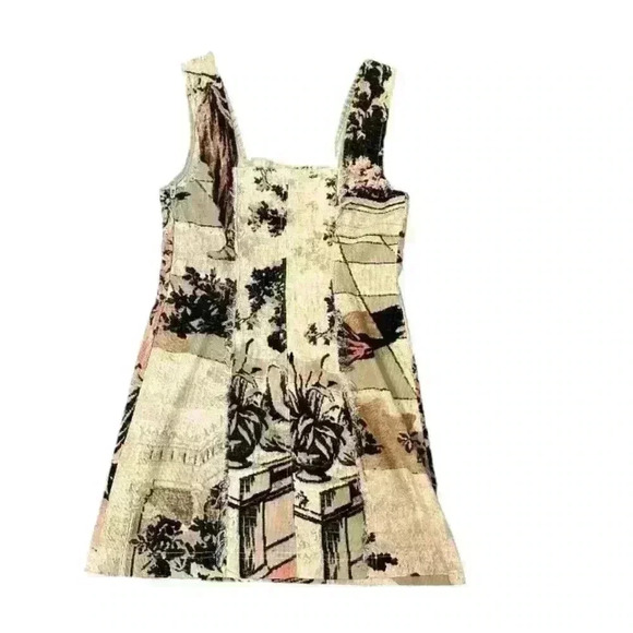 Urban Outfitters Corduroy Toile Mini Dress – Square Neck, Size M - Picture 7 of 10